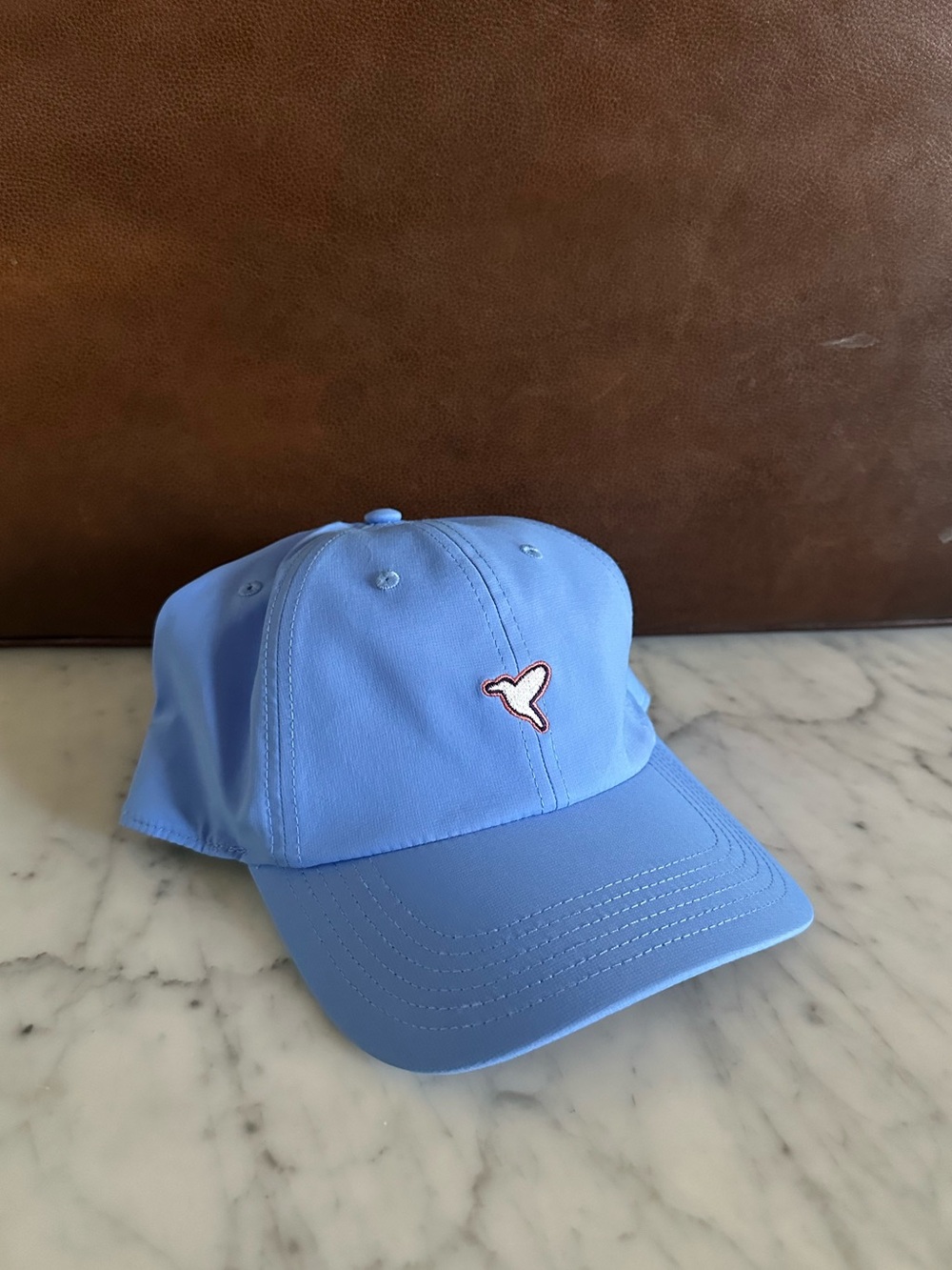 Birddogs Performance Hat Cap Strapback Blue Adjustable Lightweight